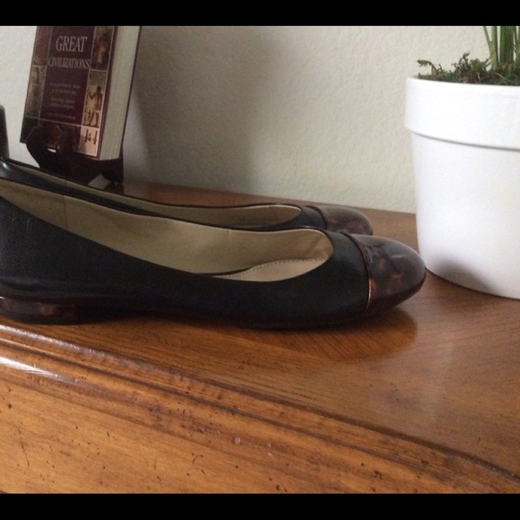 Naturalizer N5 comfort, black flats, leather upper - Picture 4 of 5